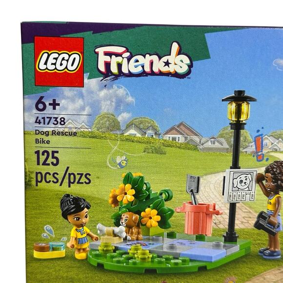 LEGO FRIENDS Dog Rescue Bike 41738 New Sealed - Picture 5 of 5